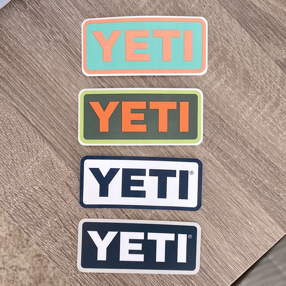 YETI stickers